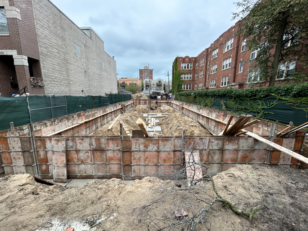3923 North Janssen Avenue foundation underway