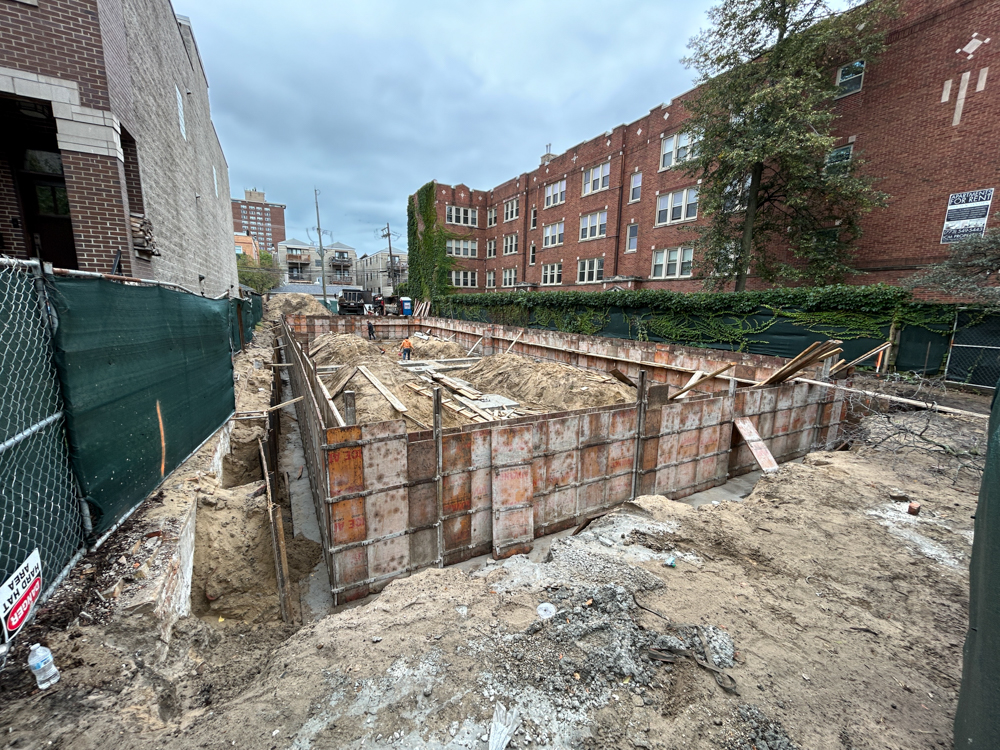 3923 North Janssen Avenue foundation underway
