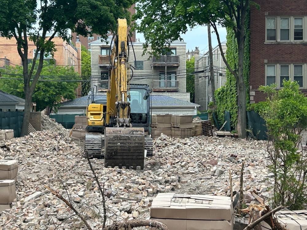 3923 North Janssen Avenue foundation underway