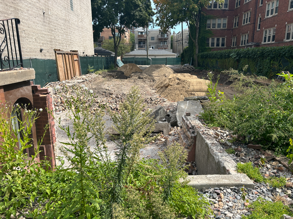 3923 North Janssen Avenue foundation underway