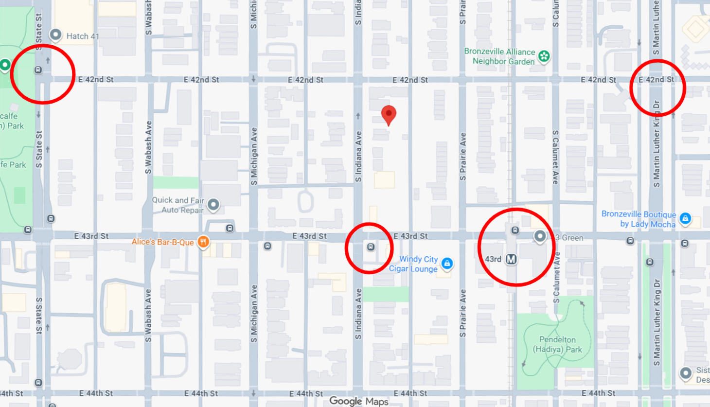 4217 South Indiana Avenue three-flat permitted