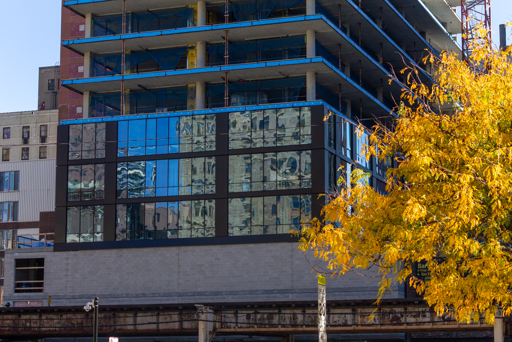 626 South Wabash tops out