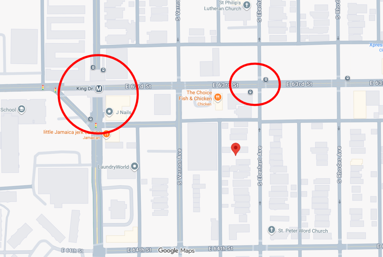 6326 South Eberhart Avenue two-flat permitted