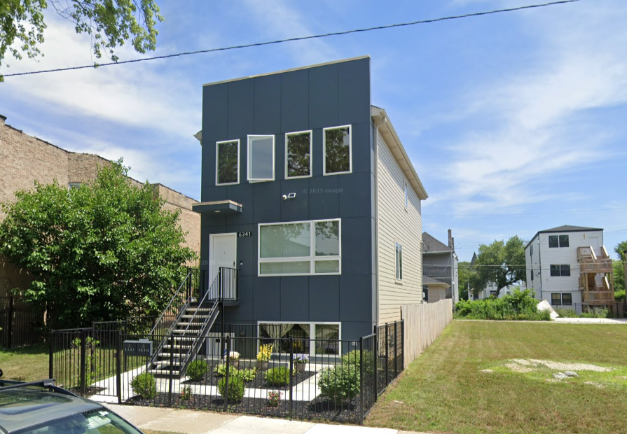 6326 South Eberhart Avenue two-flat permitted