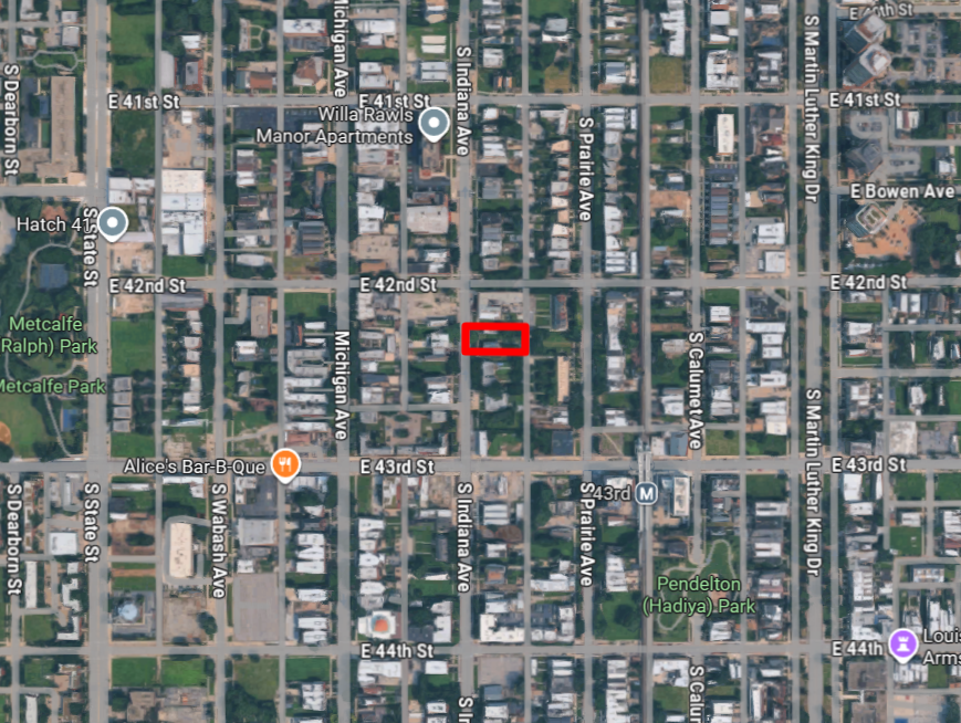 4217 South Indiana Avenue three-flat permitted