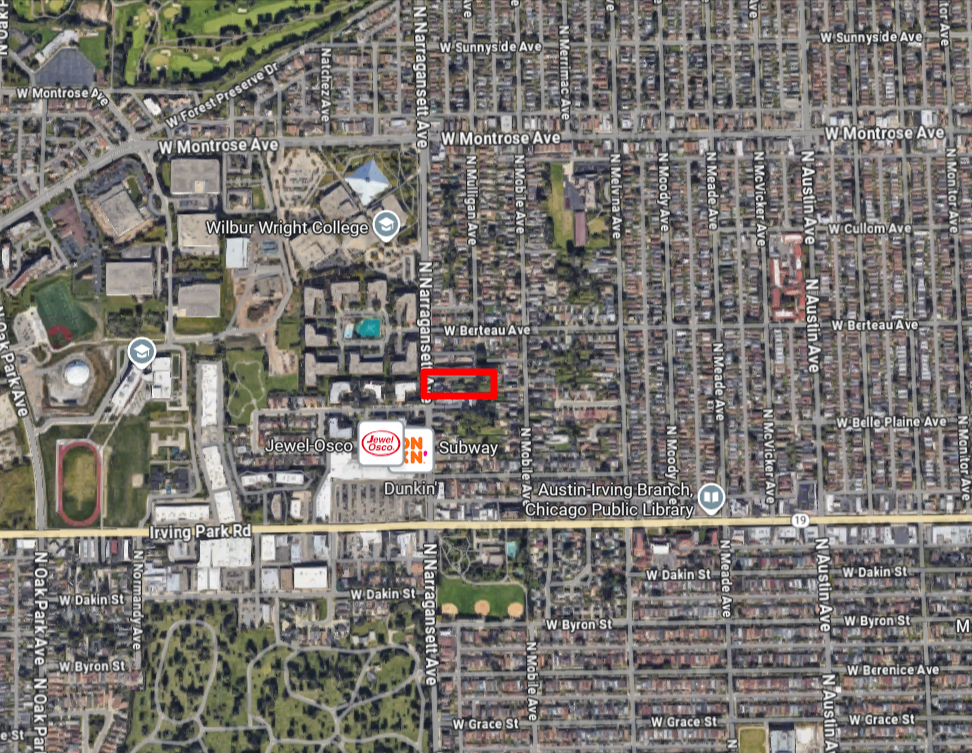 4125 North Narragansett construction permitted