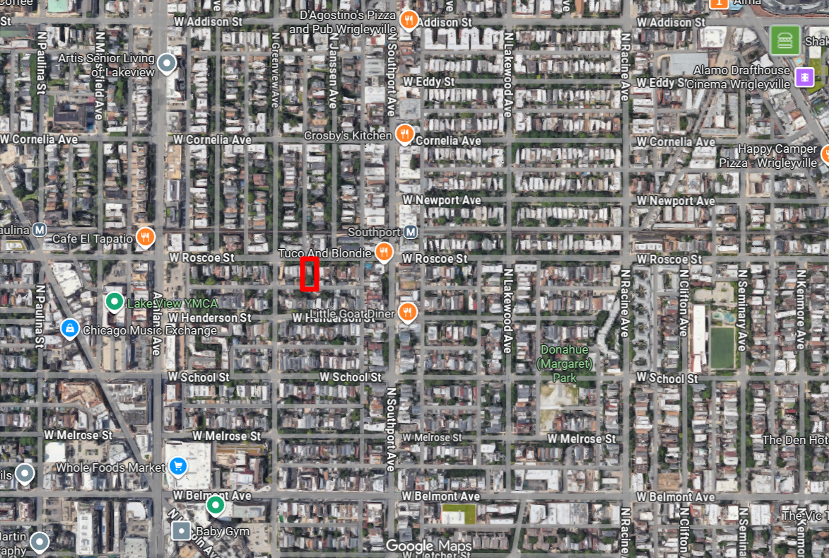 1443 West Roscoe Street construction permitted