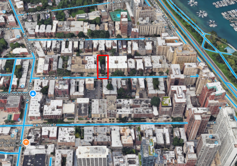 514 West Aldine Avenue construction permitted