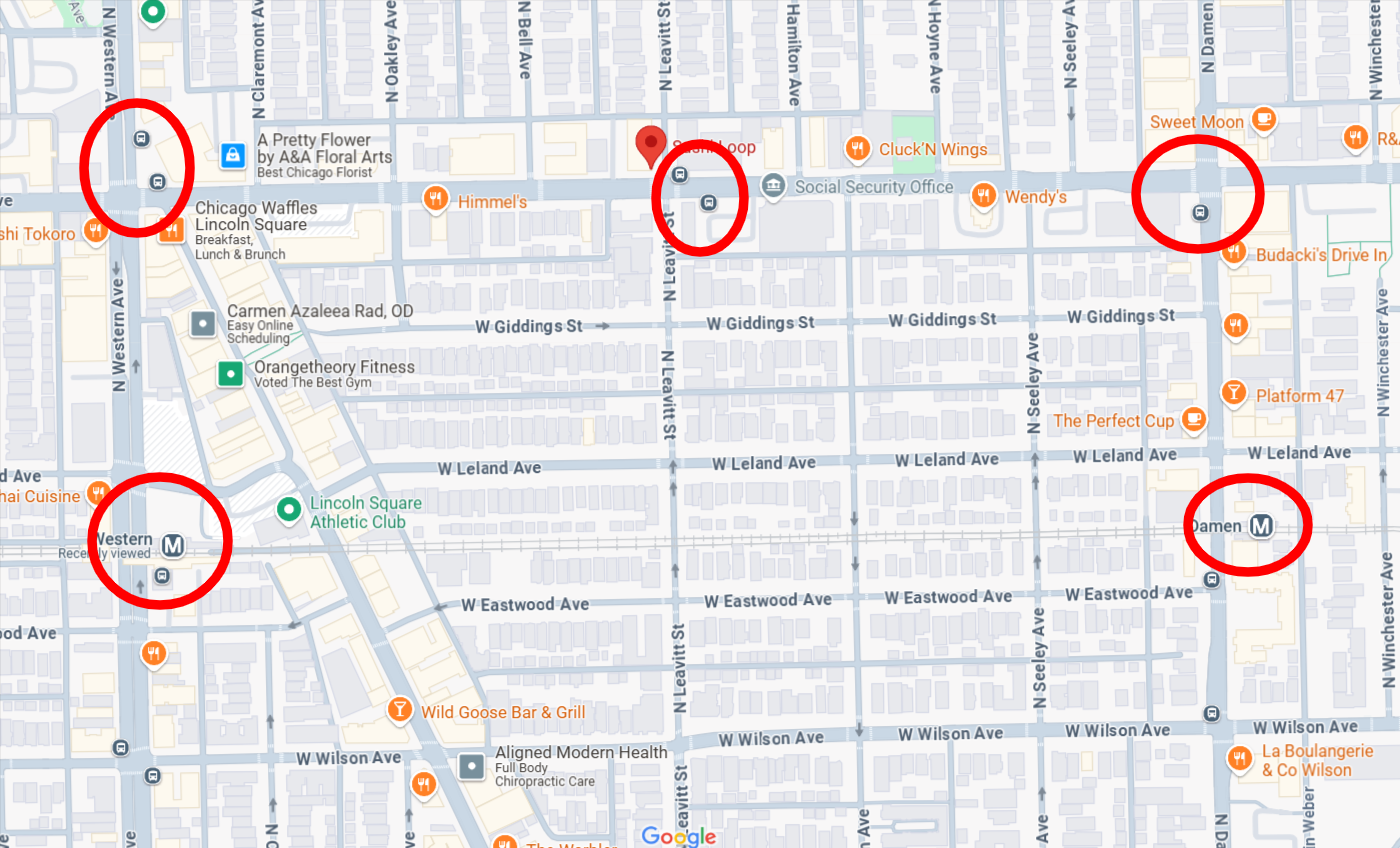 2206 West Lawrence excavation work