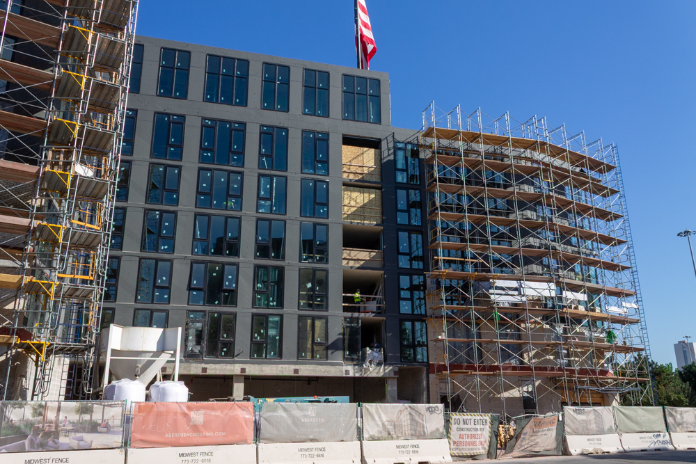 Aberdeen Crossing October 2025 construction update