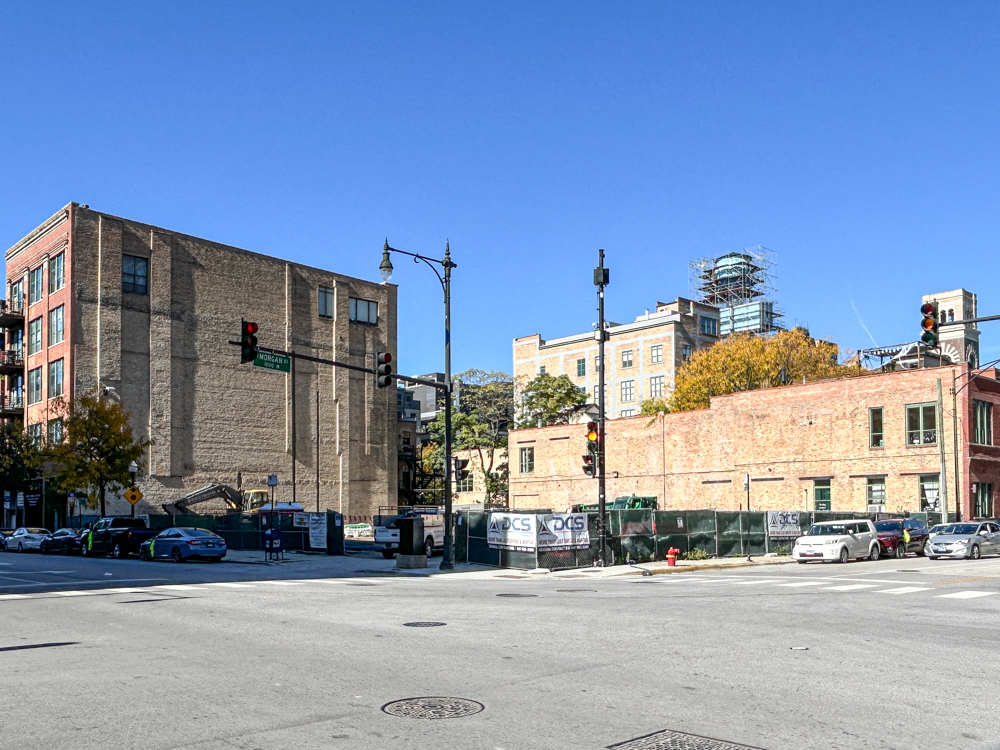 West Loop Bathhouse foundation construction