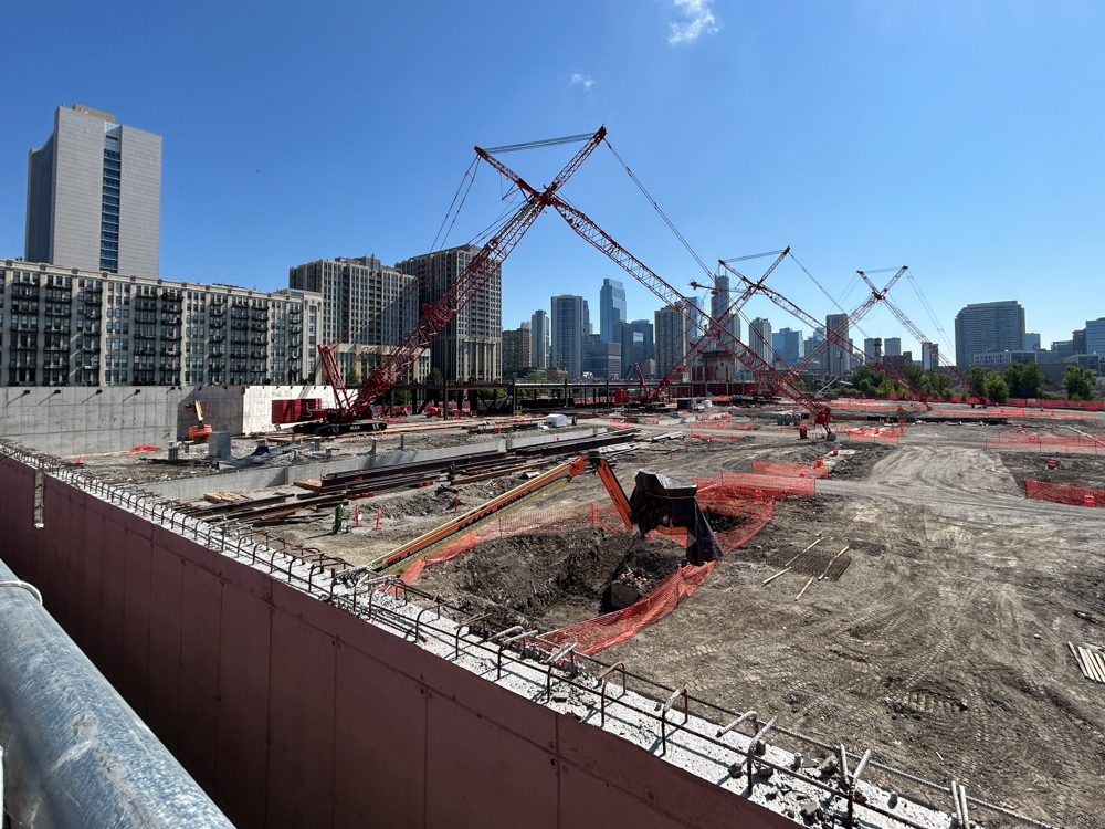 Bally's Casino October 2025 construction update