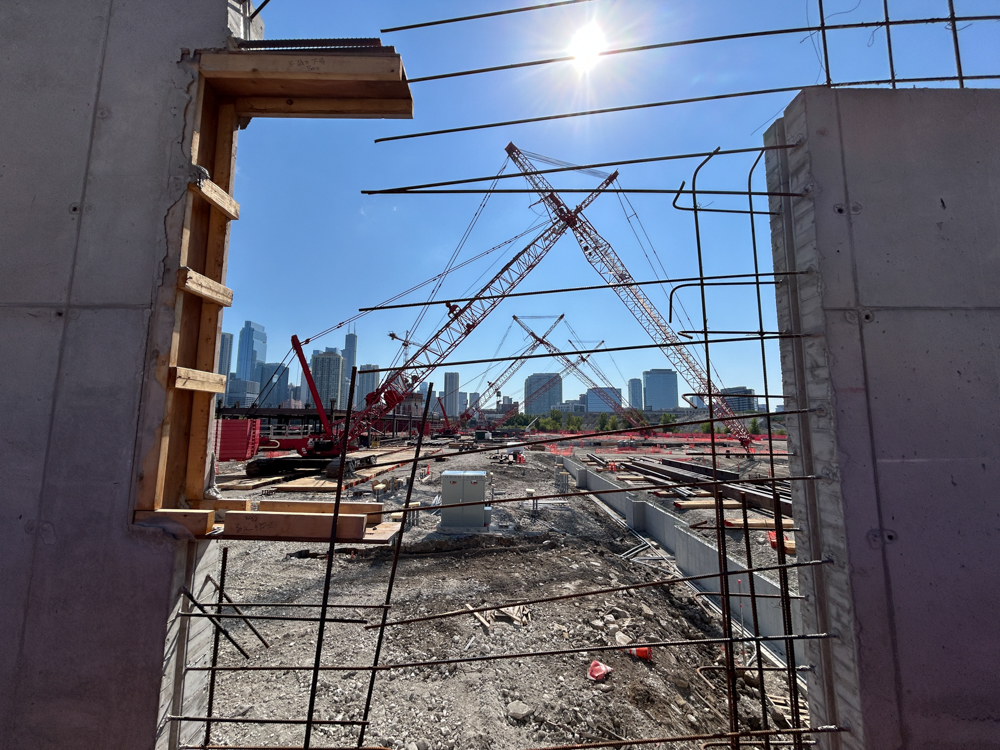 Bally's Casino October 2025 construction update