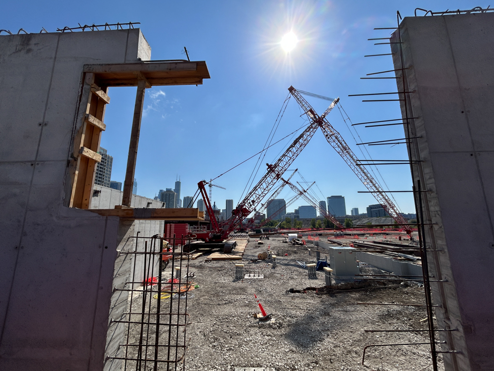 Bally's Casino October 2025 construction update