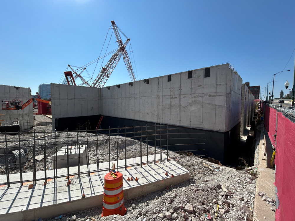 Bally's Casino October 2025 construction update