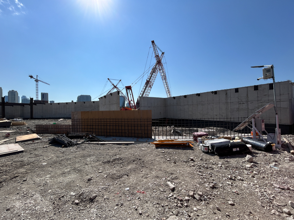 Bally's Casino October 2025 construction update