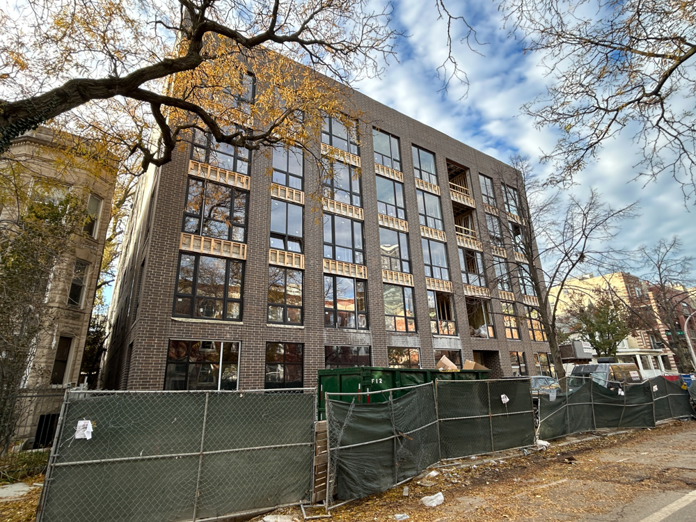 1101 West Berwyn Avenue November 2025 construction update