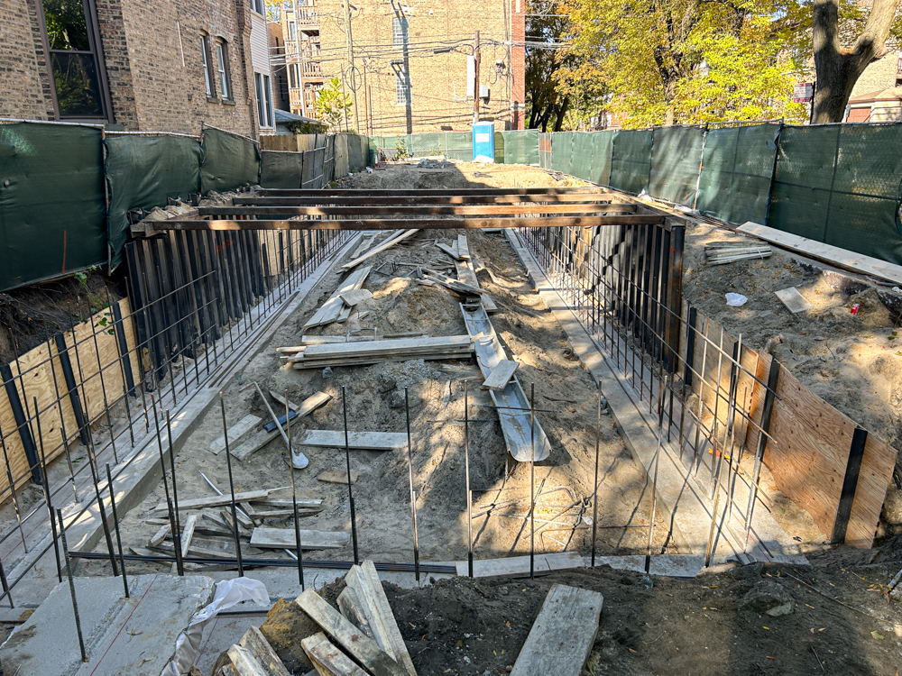 1300 West Newport Avenue construction underway