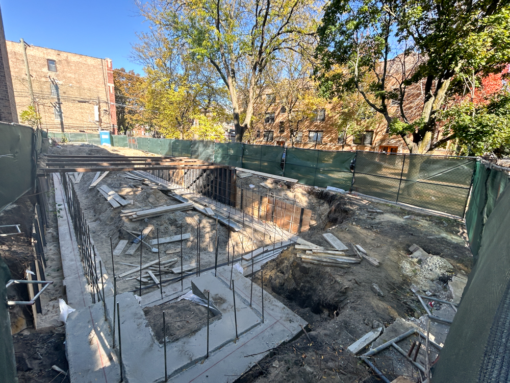 When demolition was permitted in July, neighbors put up an effort to have the façade incorporated into the new design if the entire building couldn't be saved, but the teardown went on as planned. By the end of August, the site had been cleared.