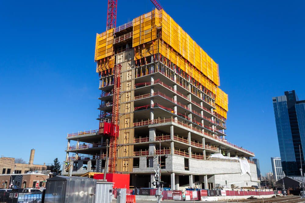 370 North Morgan November 2025 construction update