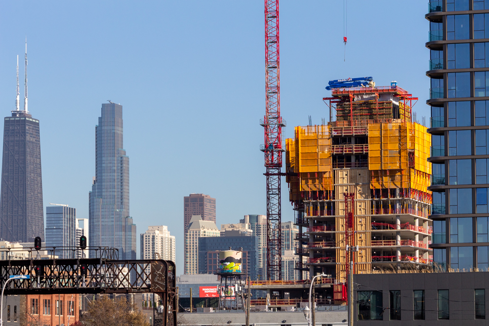 370 North Morgan November 2025 construction update