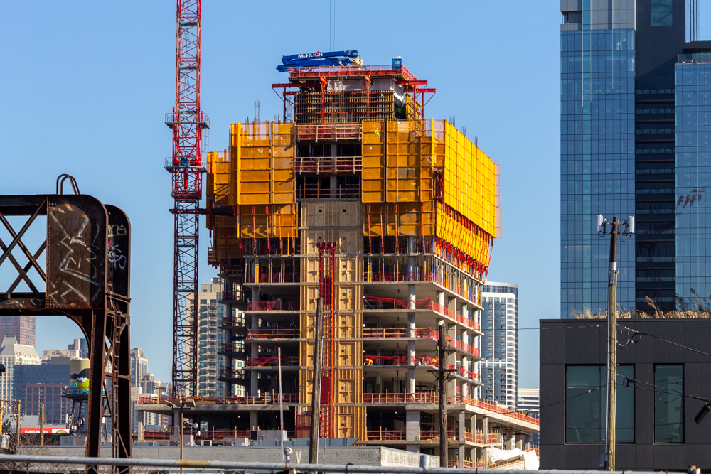 370 North Morgan November 2025 construction update