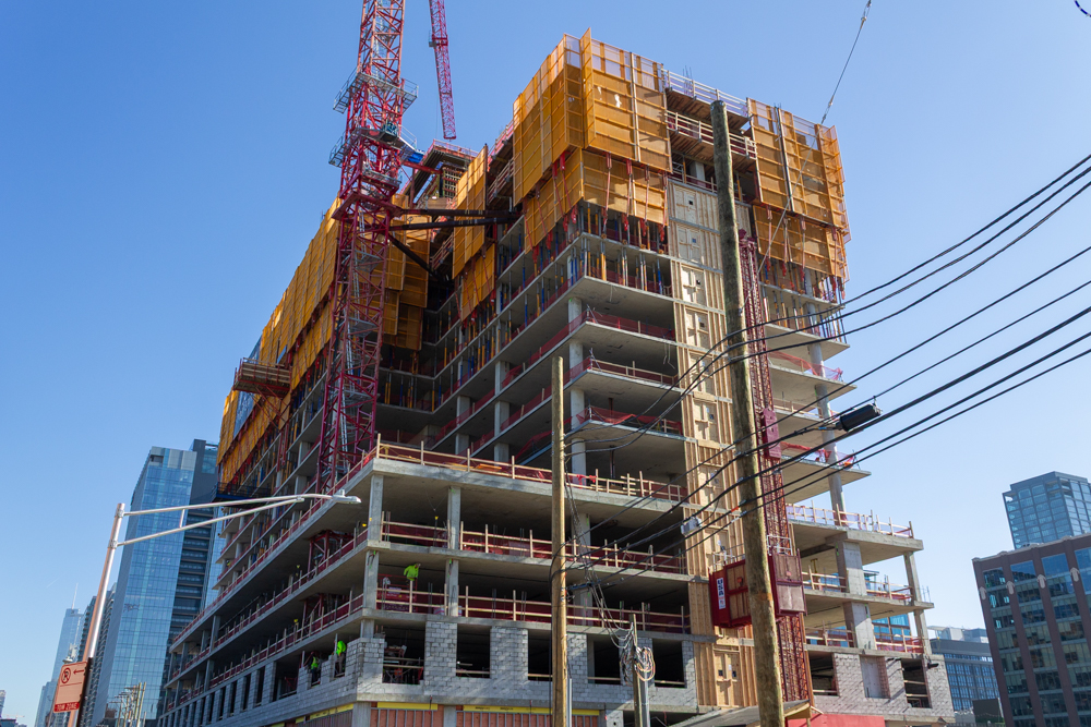 370 North Morgan November 2025 construction update