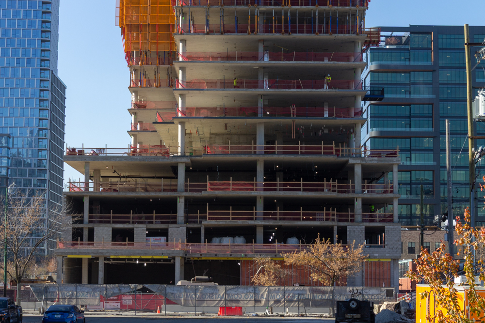 370 North Morgan November 2025 construction update