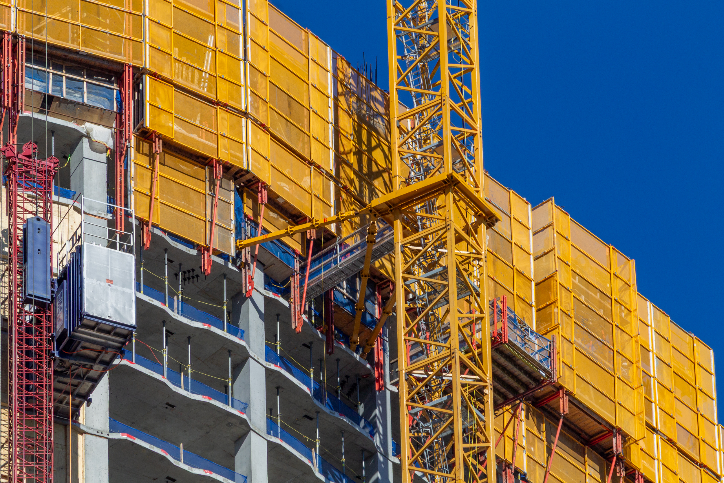 400 Lake Shore North Tower crane jump November 2025