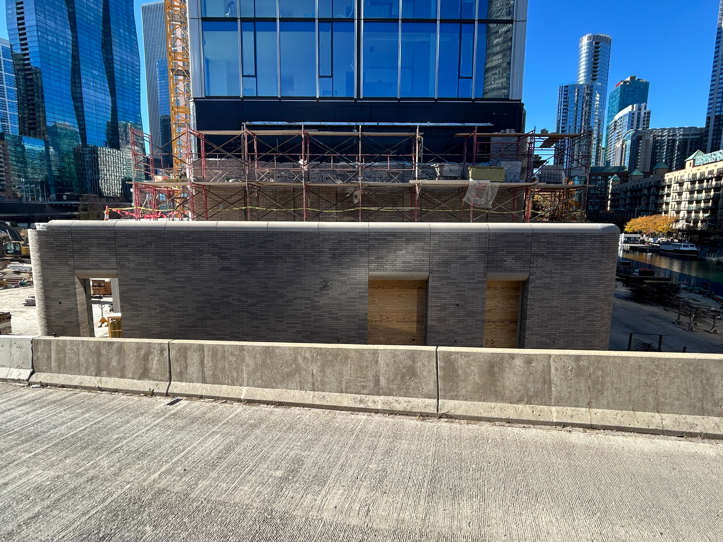 400 Lake Shore North Tower crane jump November 2025