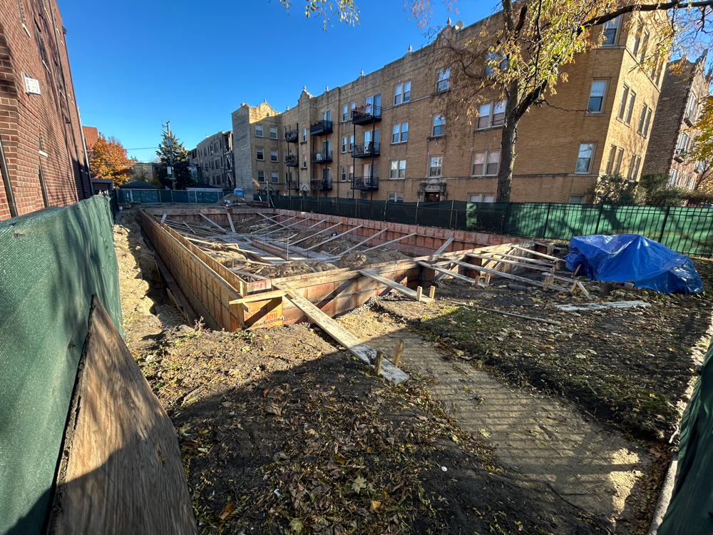 4317 North Paulina Street construction underway