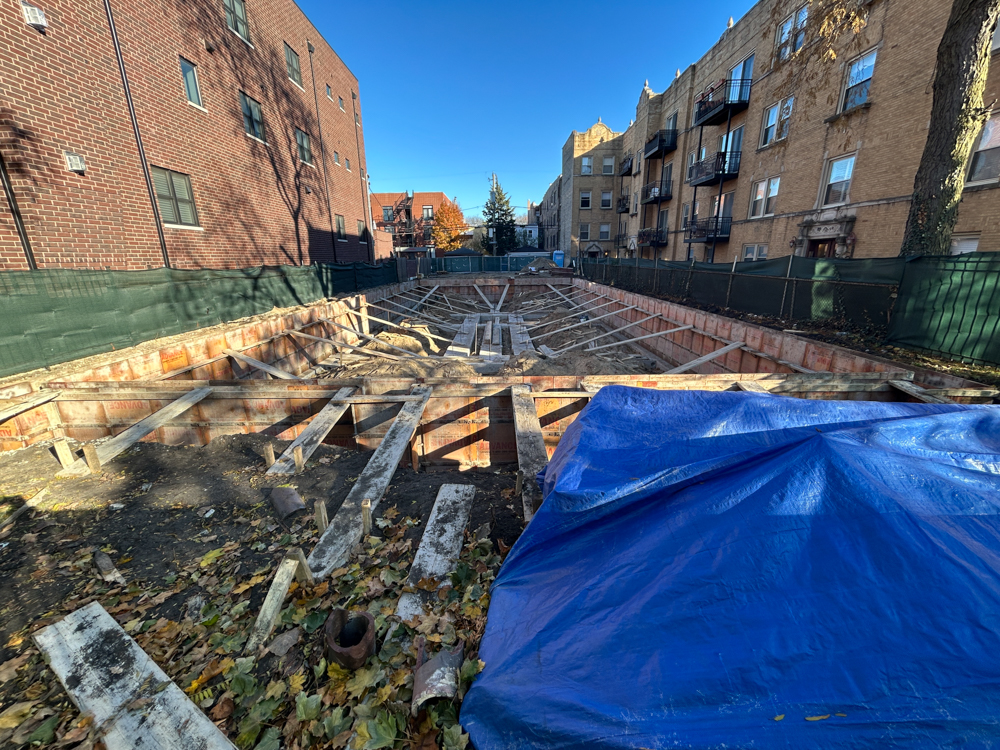 4317 North Paulina Street construction underway