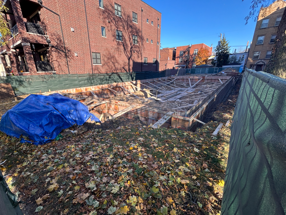 4317 North Paulina Street construction underway