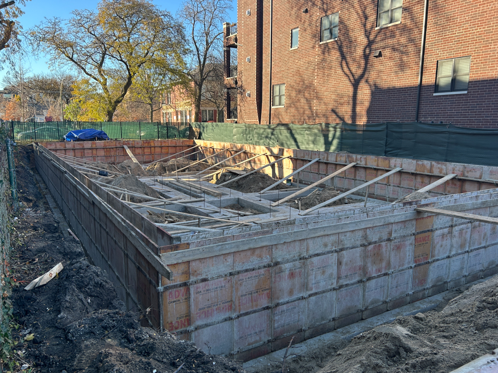 4317 North Paulina Street construction underway