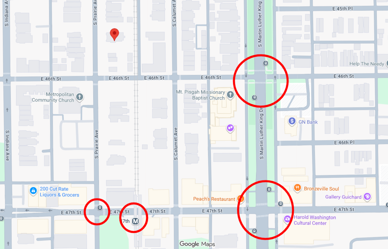 4545 4547 South Prairie Avenue construction permits