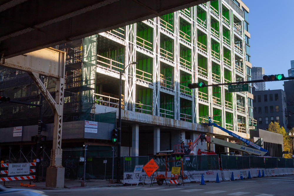 629 West Lake Street November 2025 construction update