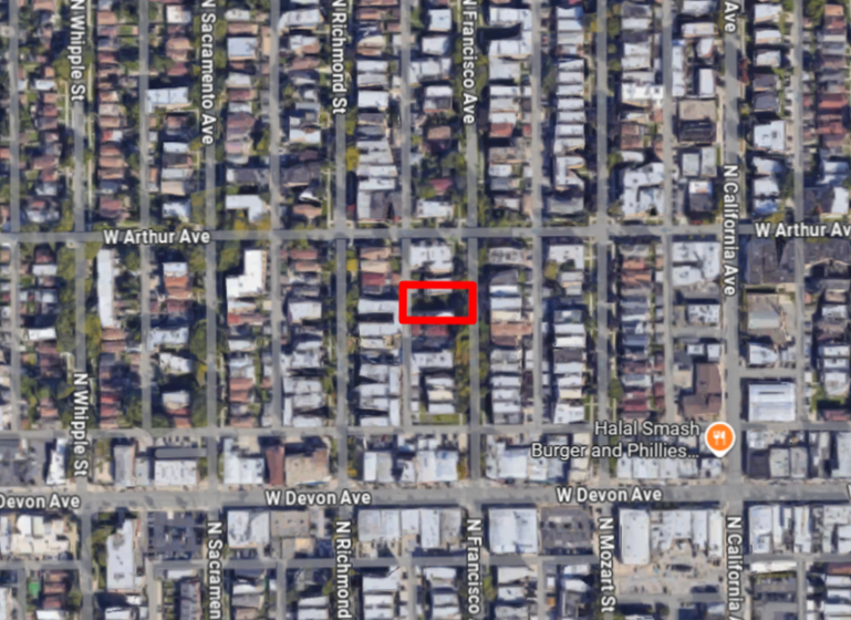 6442 North Francisco Avenue three-flat permitted