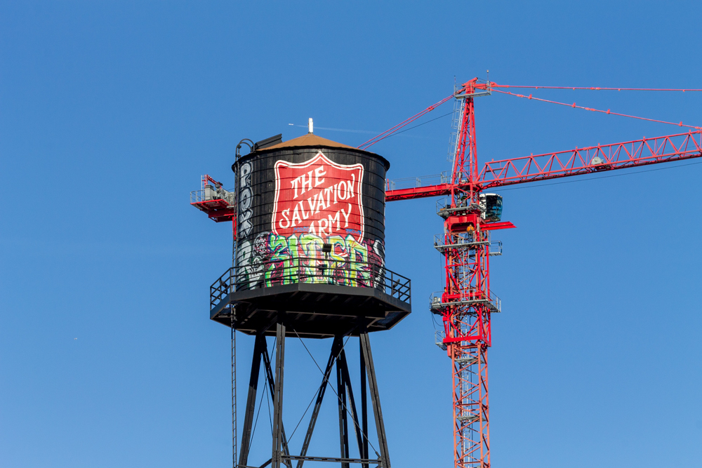 Bally's Hotel tower crane jump November 2025