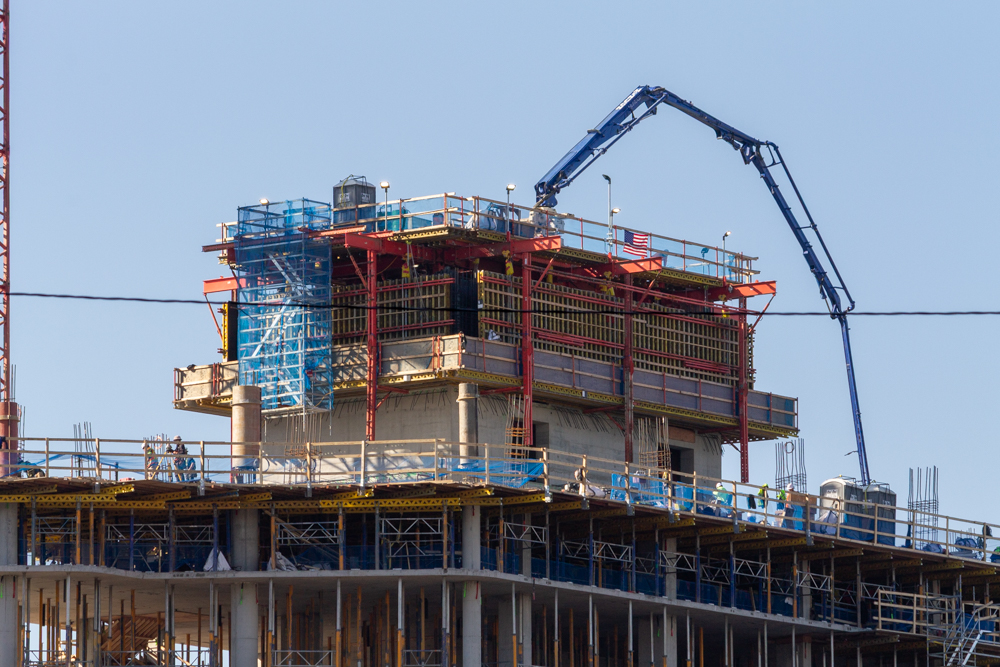 Bally's Casino hotel tower November 2025 construction update