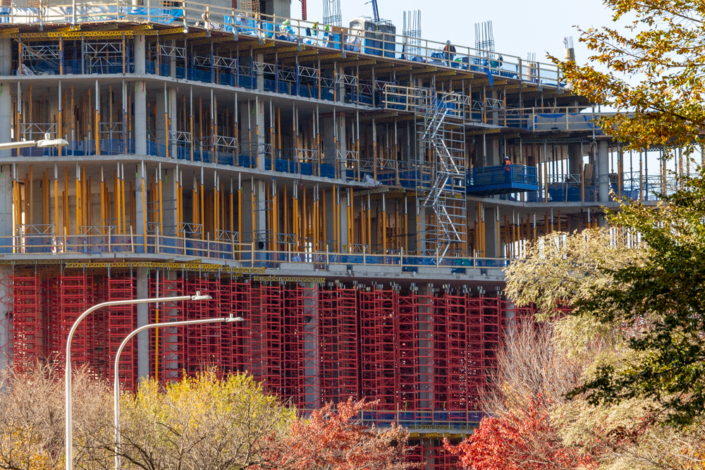 Bally's Casino hotel tower November 2025 construction update