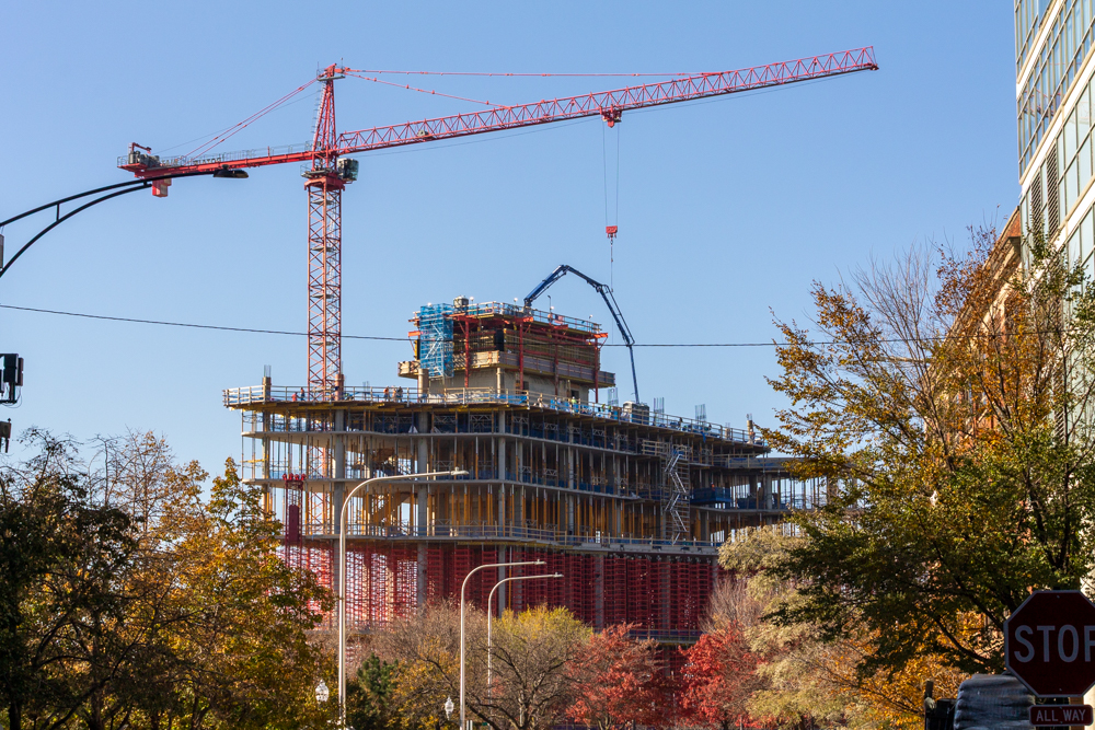 Bally's Casino hotel tower November 2025 construction update