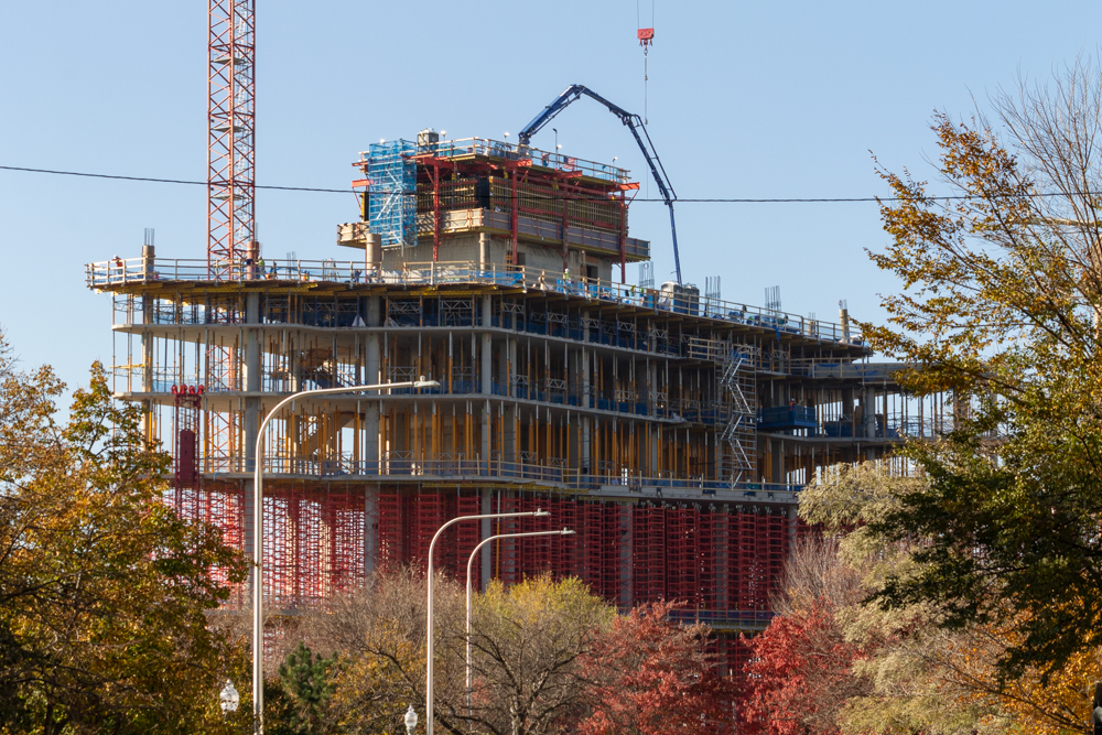 Bally's Casino hotel tower November 2025 construction update