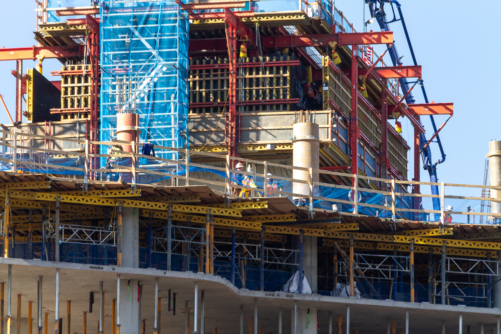 Bally's Casino hotel tower November 2025 construction update