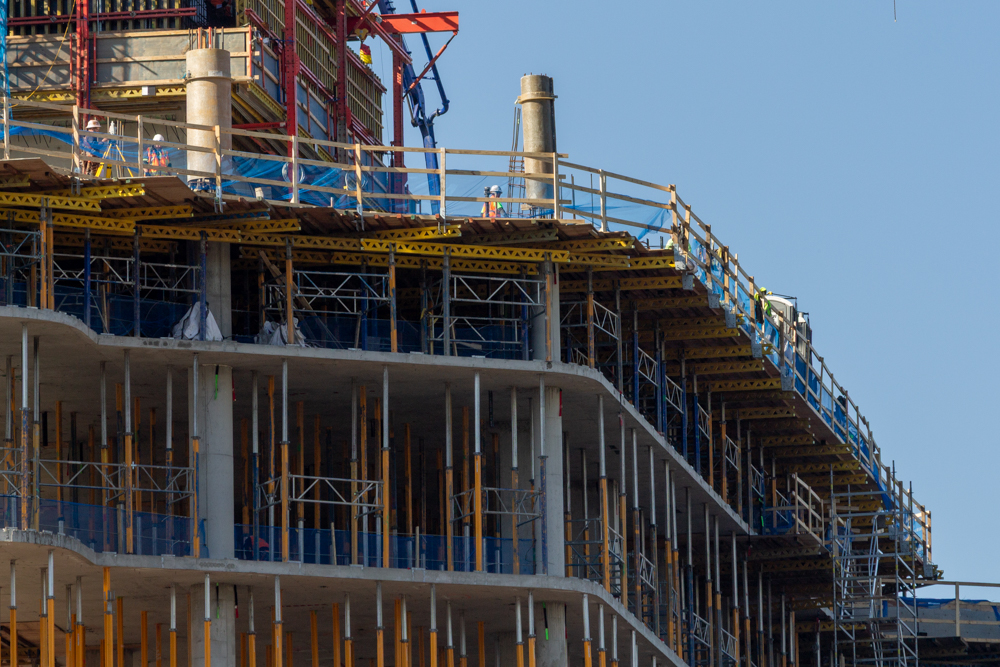 Bally's Casino hotel tower November 2025 construction update