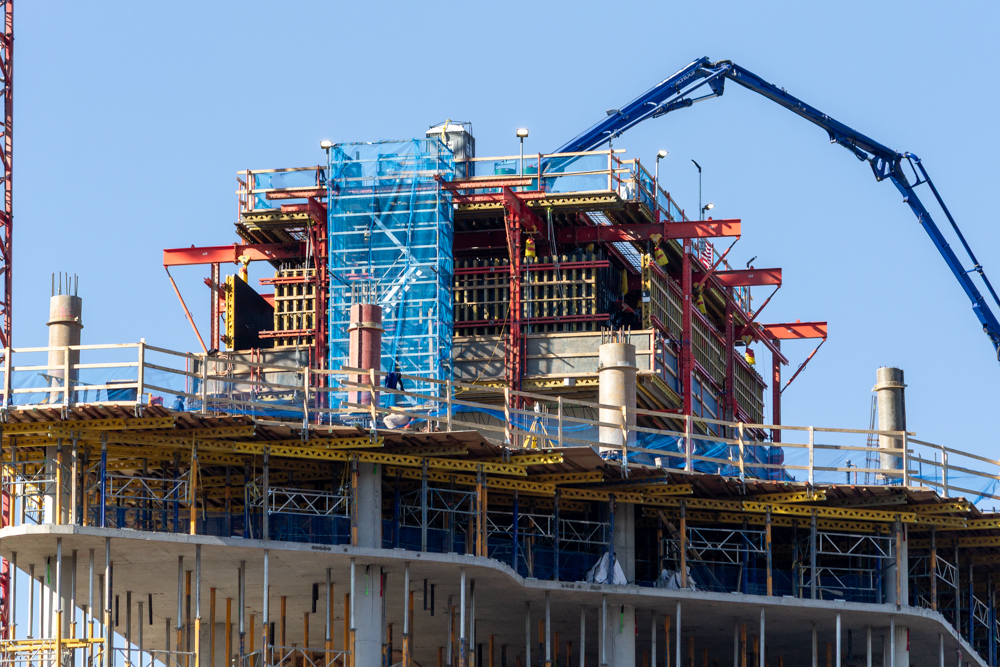 Bally's Casino hotel tower November 2025 construction update