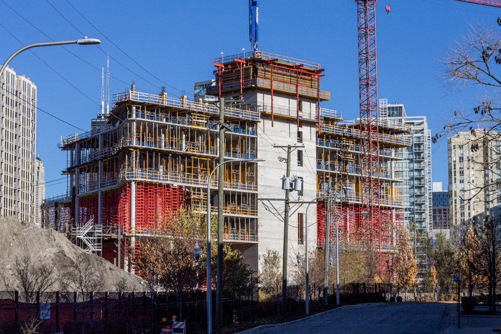 Bally's Casino hotel tower November 2025 construction update