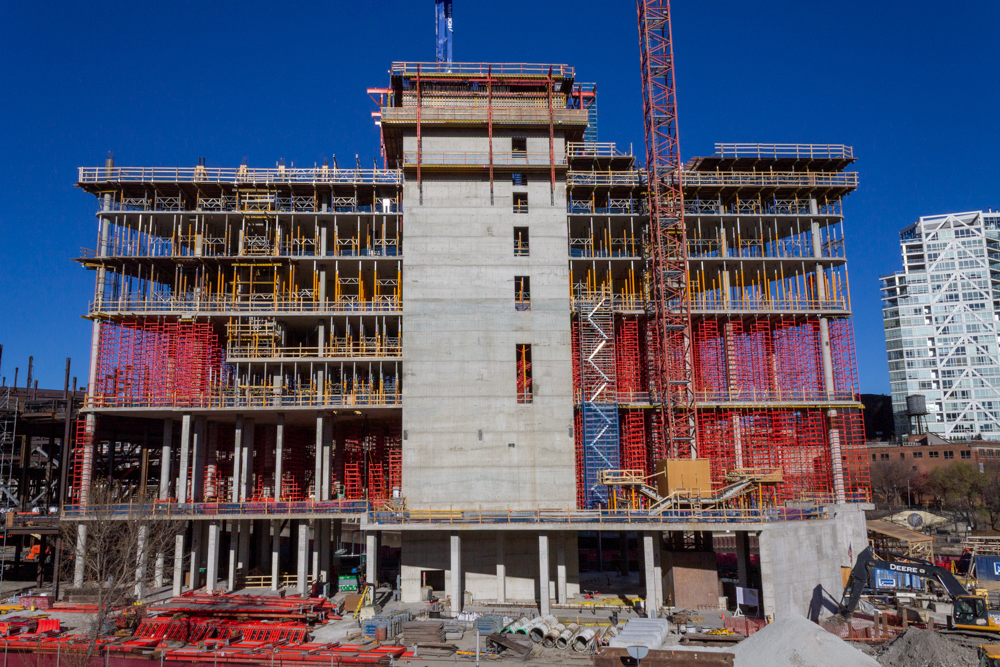 Bally's Casino hotel tower November 2025 construction update