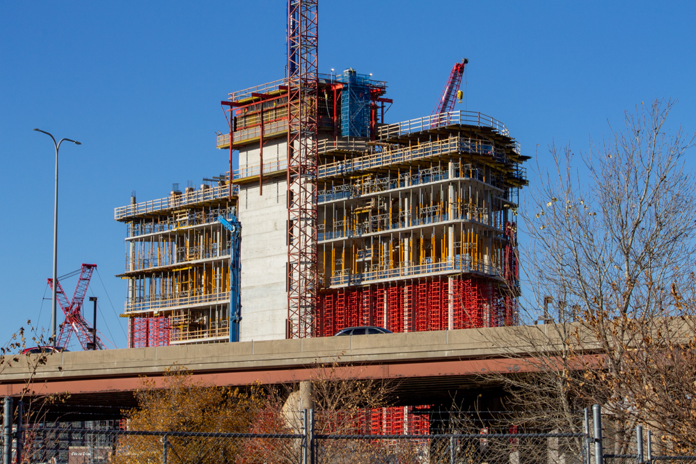 Bally's Casino hotel tower November 2025 construction update