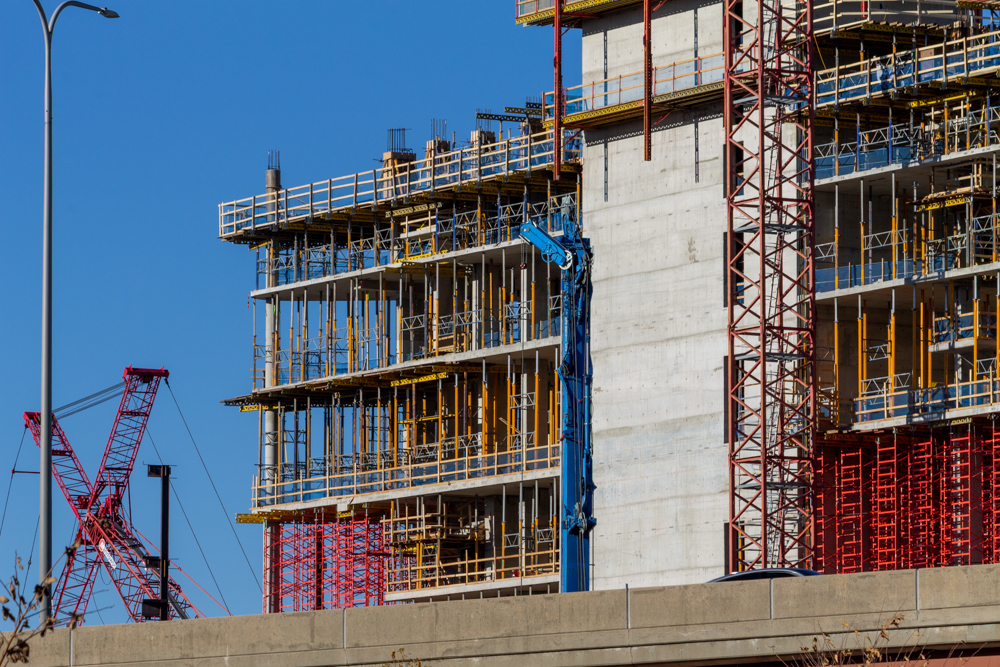 Bally's Casino hotel tower November 2025 construction update