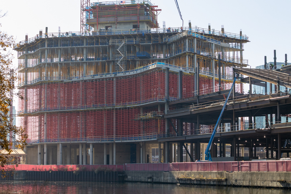 Bally's Casino hotel tower November 2025 construction update